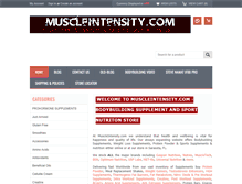 Tablet Screenshot of muscleintensity.com